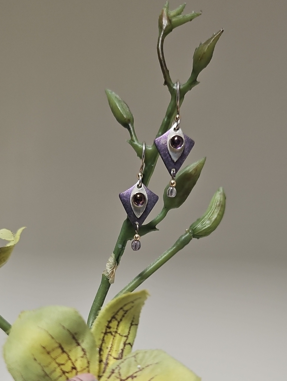 Holly Yashi Dainty amethyst earrings